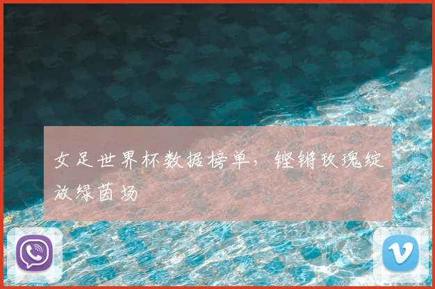 女足世界杯数据榜单，铿锵玫瑰绽放绿茵场